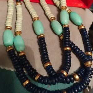 Multi strand necklace